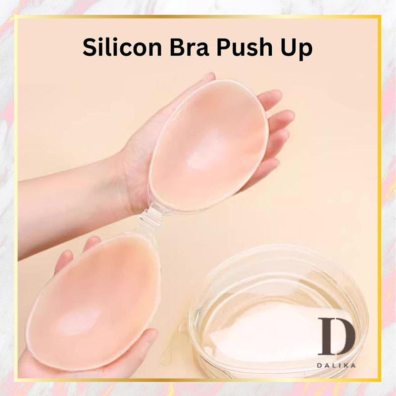 Silikon Bra Push Up Tanpa Tali Transparan Bra Tempel / Bra Pad / BH Silicon Bra Wedding Invisible