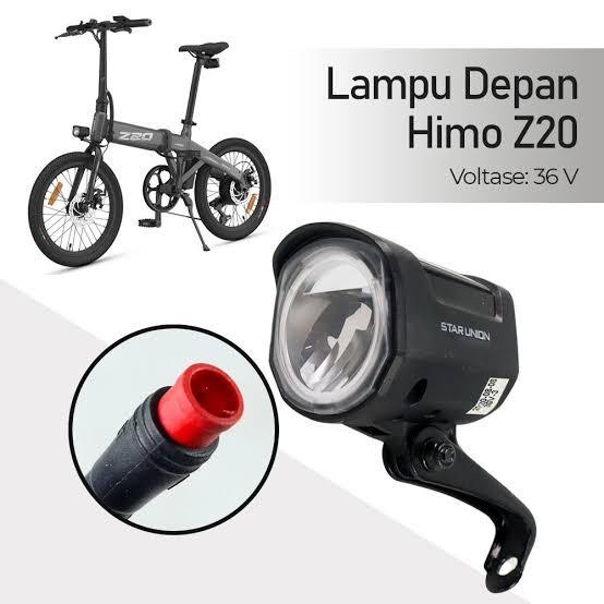 HIMO Lampu Depan Belakang Sepeda Listrik Headlight 36V 36 V For HIMO Z20 / Z16 / C20