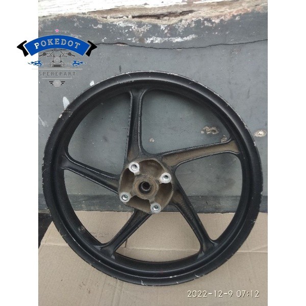 velg depan Honda Vario 110,beat,Scoopy,spacy.barang second original lepasan motor.
