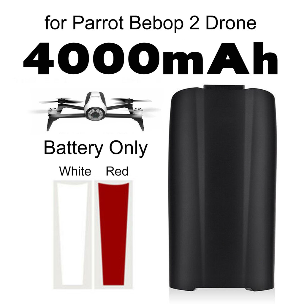 11.1V 4000Mah High Capacity Upgrade Rechargeable Battery for Parrot Bebop 2 Drone