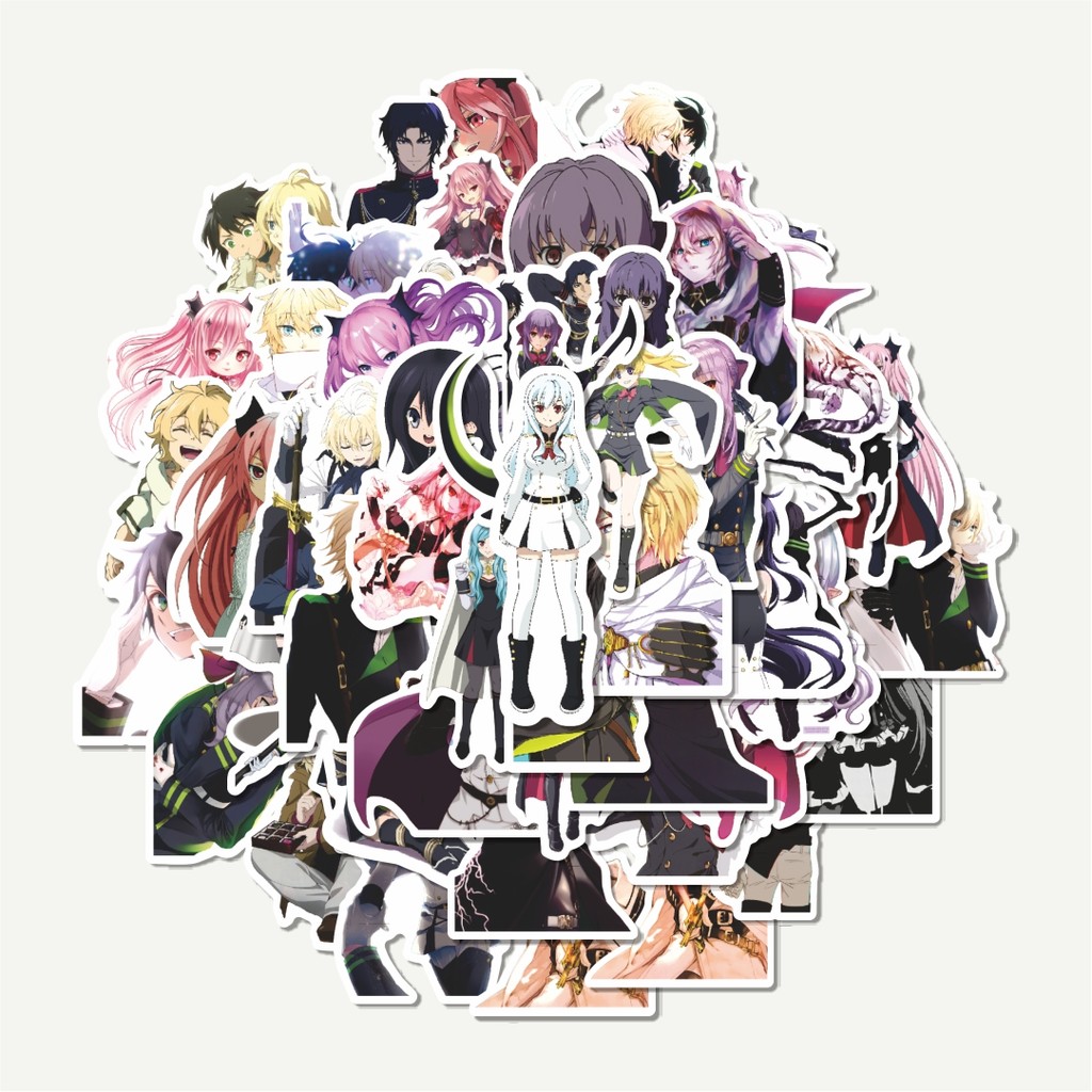 

Sticker Pack Stiker Anime Seraph of the End Char Mix 2 | Sticker TUMBLR | Stiker LAPTOP KOPER HELM