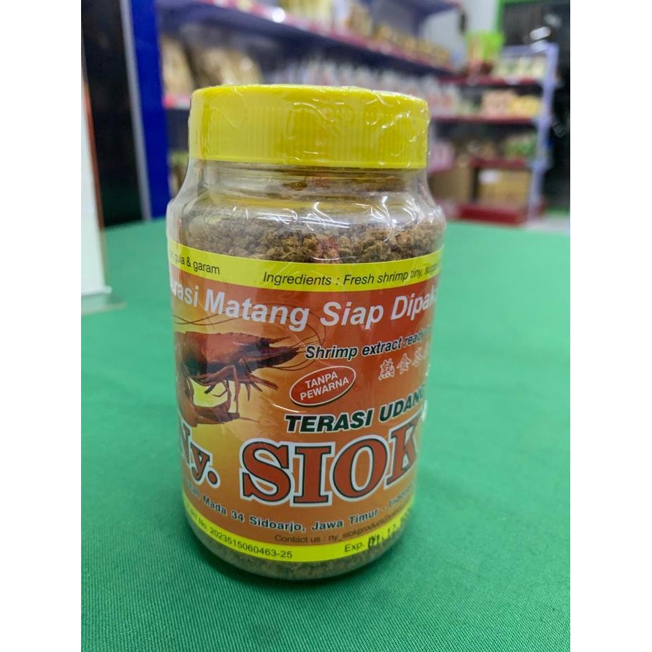 

Ny Siok Terasi/Trasi Udang/Shrimp Matang Siap Dipakai pins snack bahan Masakan