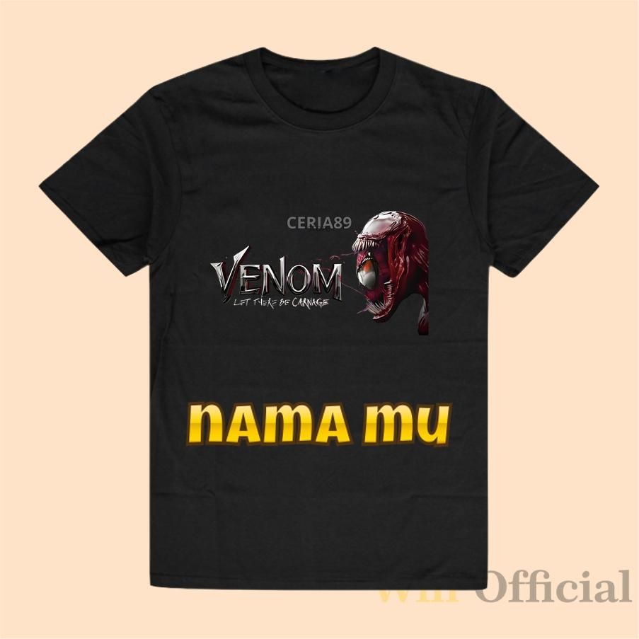 Baju Kaos Atasan Distro Anak Laki Laki Perempuan Kartun Superhero Venom Kaos Anak Lengan Pendek Usia