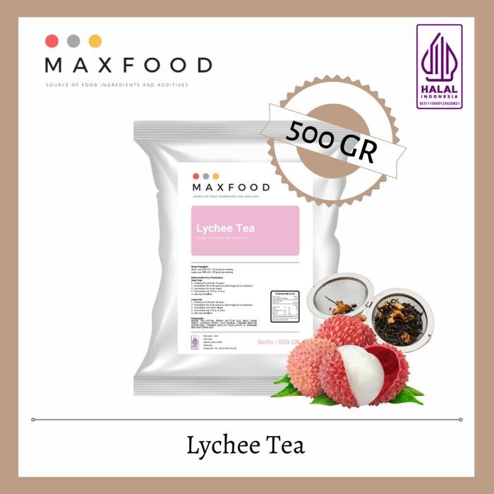 

Sale MAXFOOD - Lychee Tea Powder Drink / Bubuk Teh Rasa Leci 500 GR - Lychee Terlaris