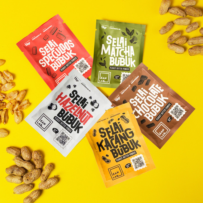

New Arrival Lean Lab PB 2GO Smart Pack Mix (13gr x15) Peanut Butter Powder / Selai
