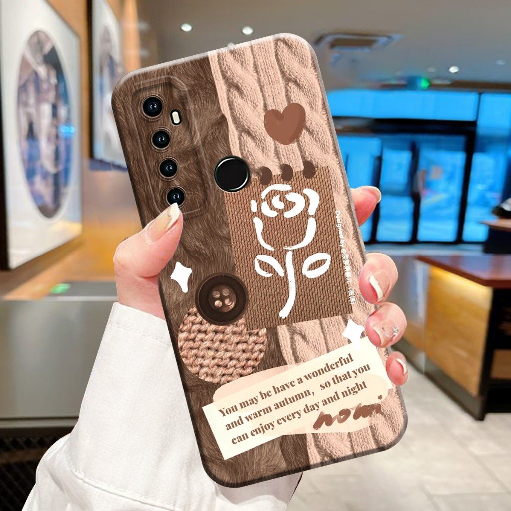 SOFTCASE Realme 6/ Realme 6 pro/ Realme 7/Realme 7pro/ Realme 8 / 8i / c17/ 7i TERBARU Motif Rajut c