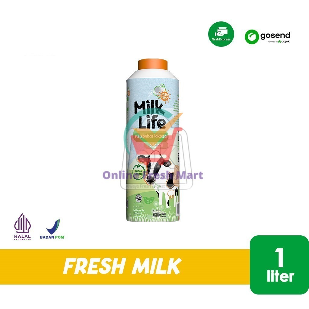 

Susu Fresh MILK LIFE Bebas Laktosa 1 Liter ORIGINAL IJO (KHUSUS INSTANT) - Online Fresh Mart Denpasar