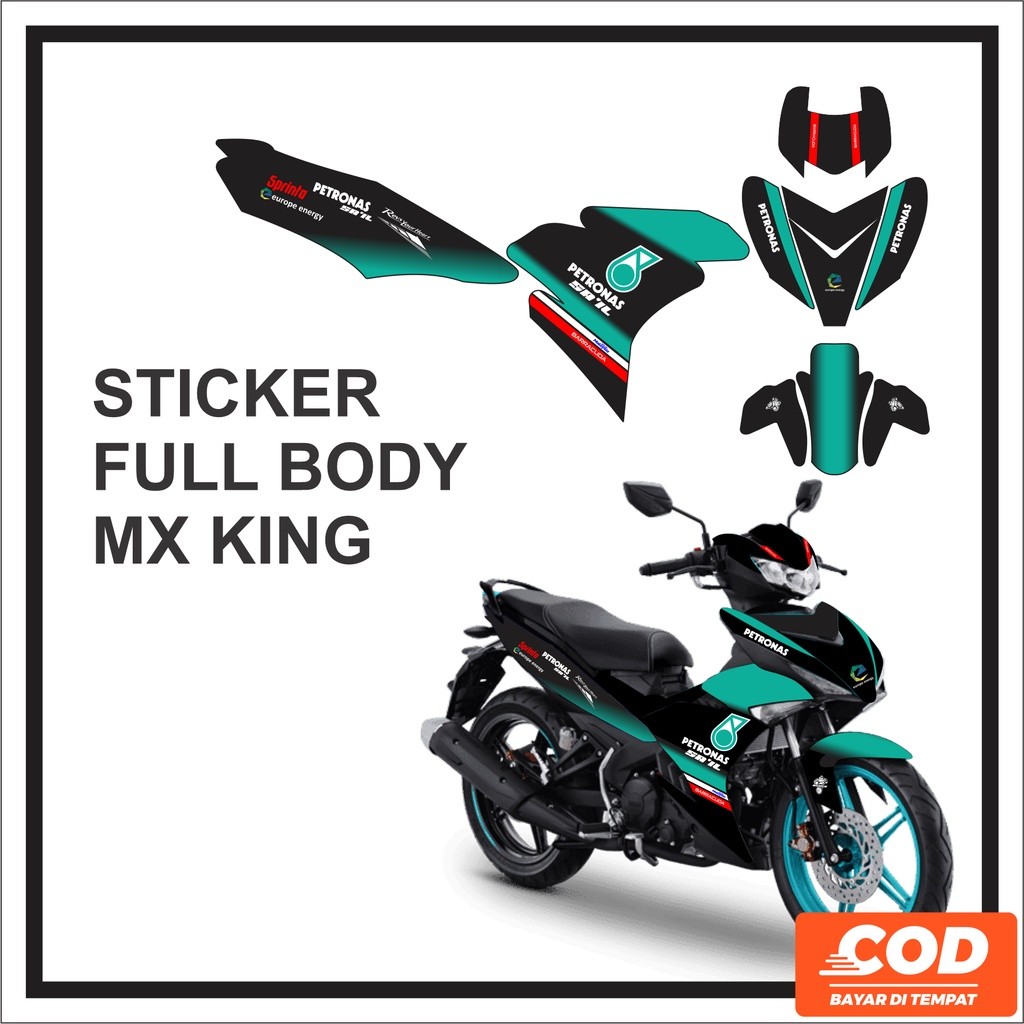 striping mx king Sticker decal Motor yamaha jupiter Variasi Full Body 2015 2016 2017 2018 2019 2020