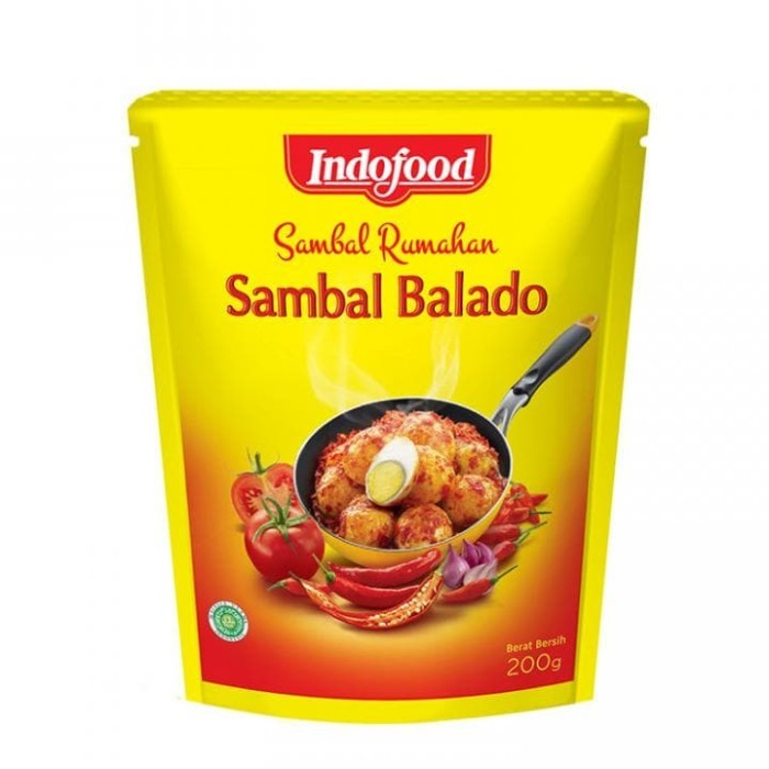 

✨TERLARIS -Indofood Sambal Balado 200gr