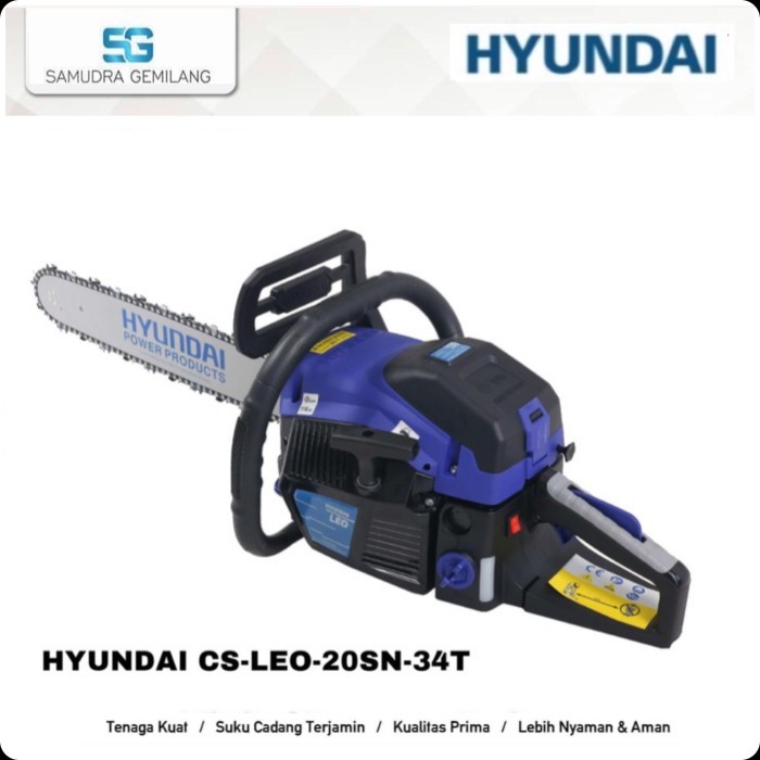 Chainsaw Sparta Hyundai Mesin Potong Kayu-Pohon Senso Censow Chainsaw