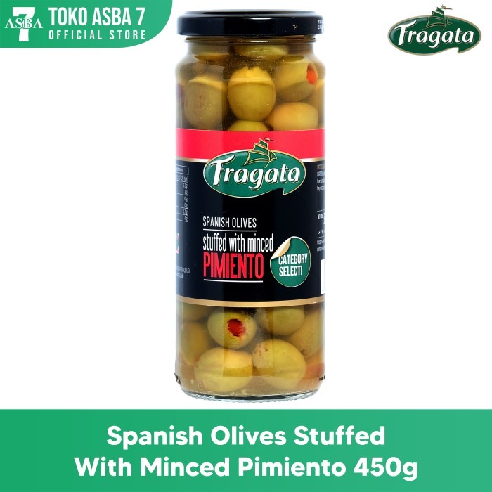 

FRAGATA SPANISH OLIVES PIMIENTO 450GR
