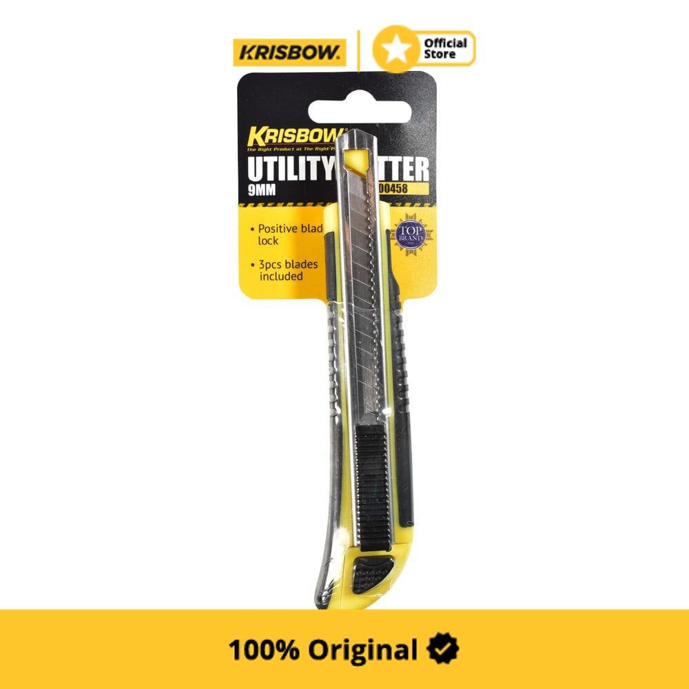 

Krisbow Cutter Utility Serbaguna 9 mm