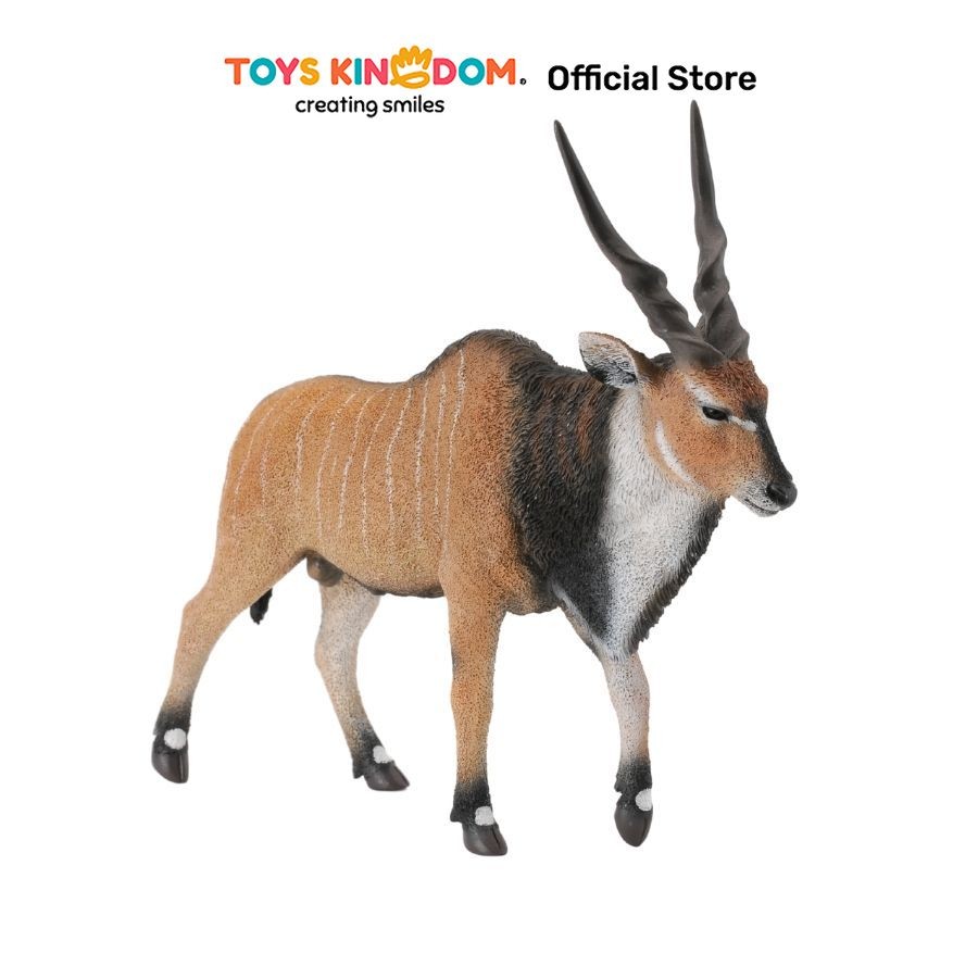 Toys Kingdom Collecta Figure Giant Eland Antelope 88563 Toys Kids Toy Minifigur Miniatur Hewan Figur