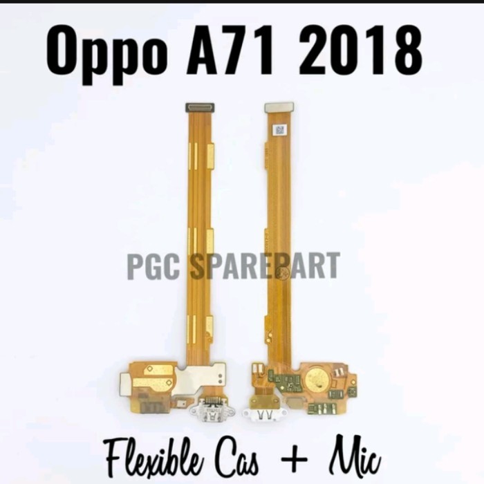 PSG99 Original Flexible Connector Charger & Mic Oppo A71 2018 Fleksibel