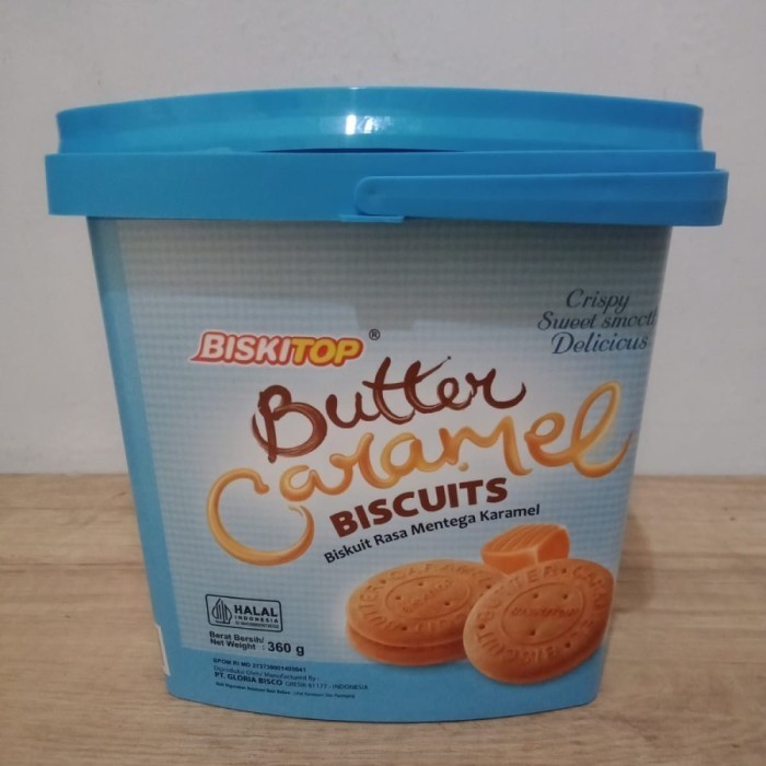 

Biskitop Butter Caramel 360gr / Biskitop Biscuit Ember Plastik