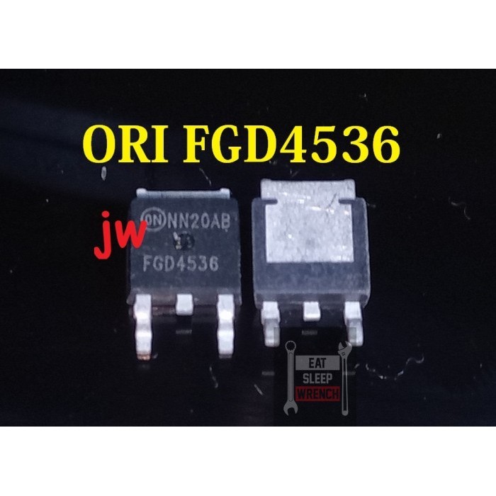 IC ORIGINAL IGBT FGD4536 4536 SMD TO252 aneka IC dan Transistor