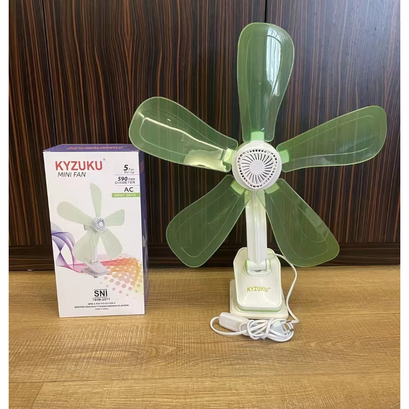 Kipas Angin KYZUKU JFC09-595 Dinding / Jepit / Meja 40 Watt