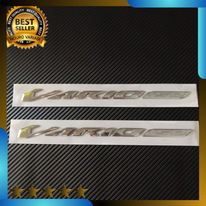 Emblem Honda Vario 150 2018 2019 2020 stiker timbul berkualitas terbaik termurah ;ightnaziashopo