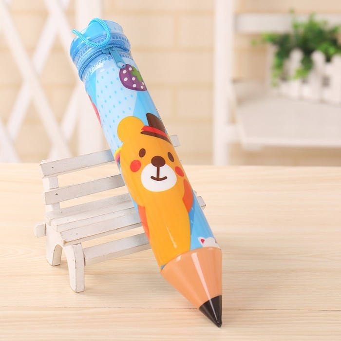 

[LOGU] Tempat pensil bentuk pensil, Kotak pensil pensil besar lucu,Kotak pensil unik