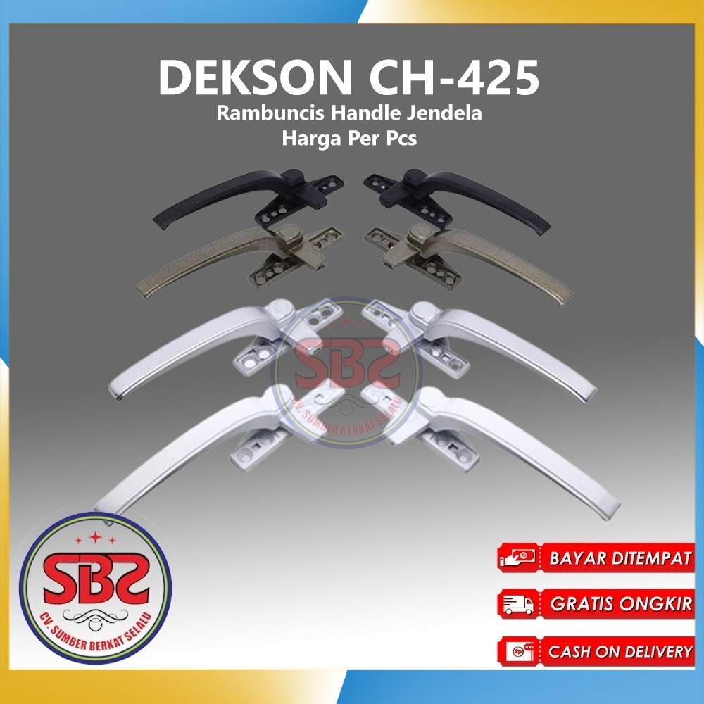 DEKSON Rambuncis Handle jendela - RAM BUNCIS - RAMBUNCIS - Dekson CH425 - Rambuncis Jendela Handle J