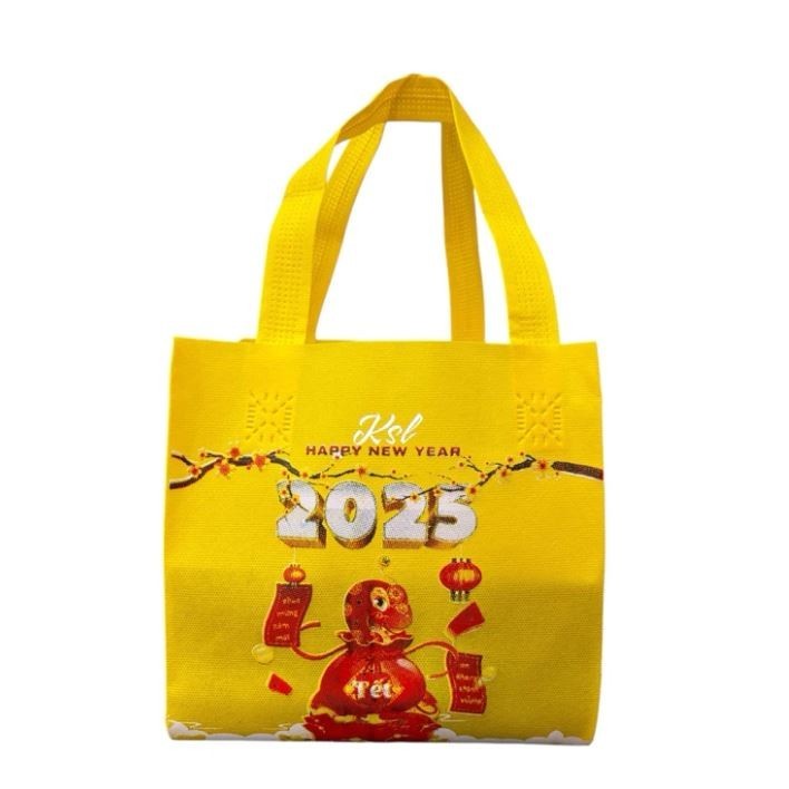 

Tas Spunbond / Tas Kain Belanja / Goodie Bag HLS KOTAK ( kotak nasi / kue ) 20, 22, 24, 26, 28 IMLEK ULAR KUNING