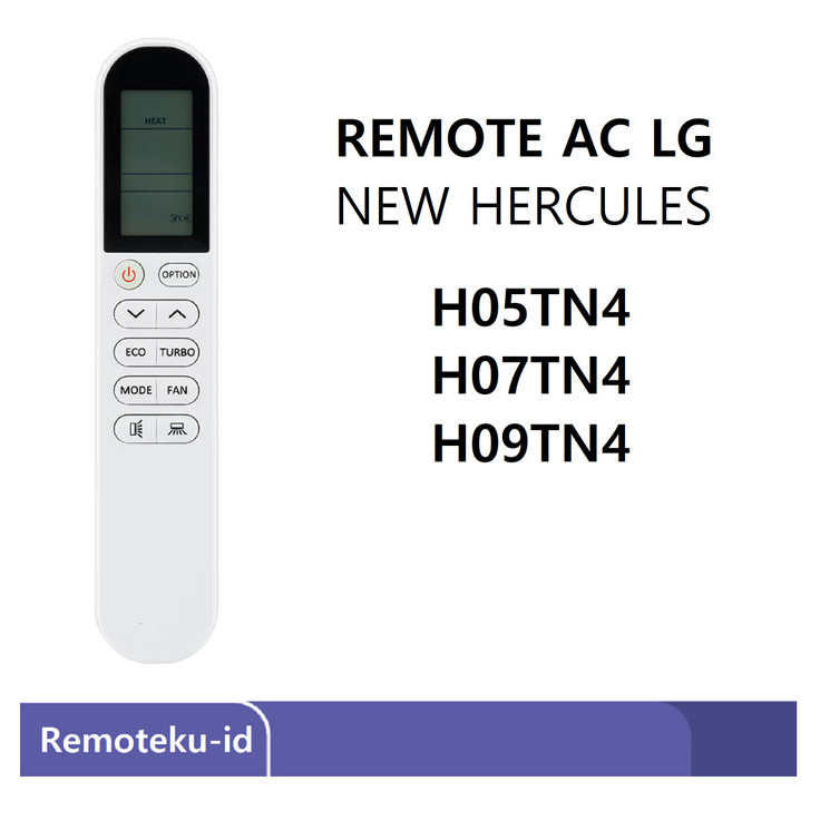 Remot AC LG H05TN4 AC NEW HERCULES Remote AC LG H07TN4 H09TN4