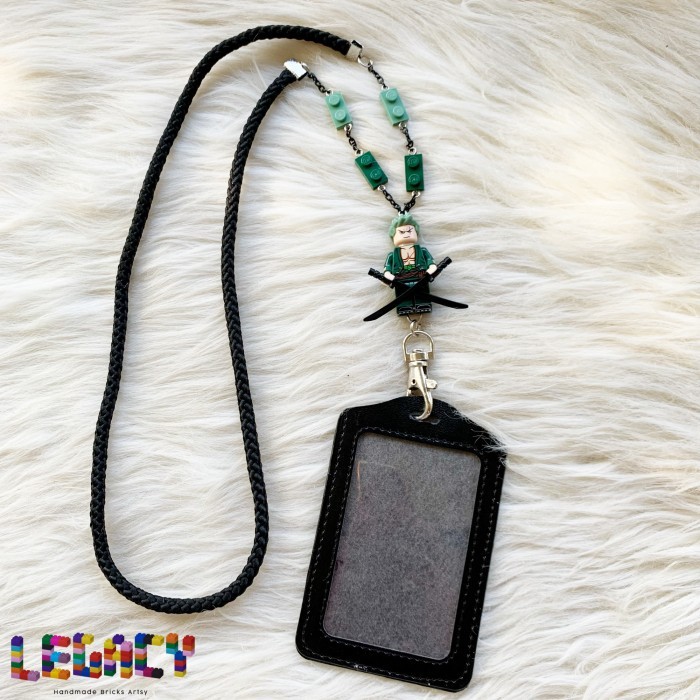 

Lanyard lego original zoro onepiece - id card