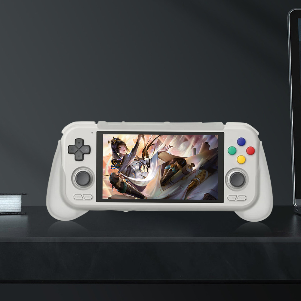 Handheld Game Console Carry Case Game Hand Grip Stand Handle Hand Grip for RP4 Game Console Accessor