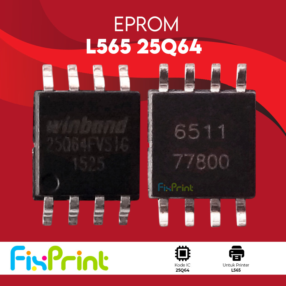 IC Eprom Epson L565, IC Eeprom Reset Epson L565, Resetter Printer Epson L565 Murah