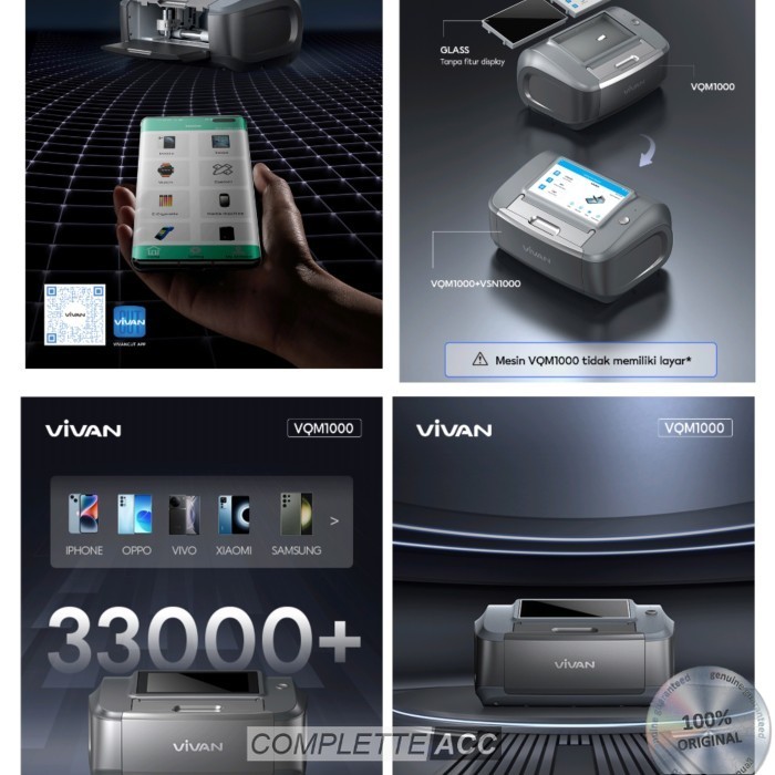 Vivan VQM 1000 Mesin Cutting Hydrogel