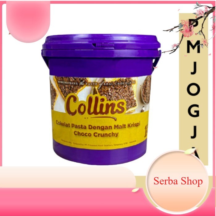 

Collins Choco Crunchy 1kg / Coklat Pasta Dengan Malt Krispy