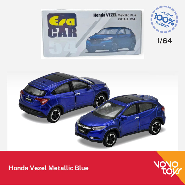 Era Car Diecast 1/64 Honda Vezel Metallic Blue