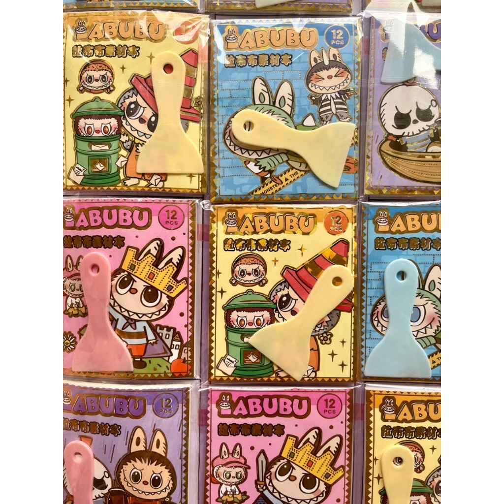 

Buku Stiker Labubu Stiker Labubu (12lembar) Sticker Book Labubu