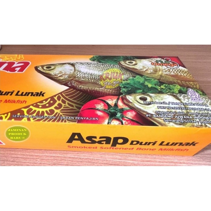 

⭐BISA COD⭐ BANDENG JUWANA ASAP Presto Isi 2 Ekor - 300 Gram