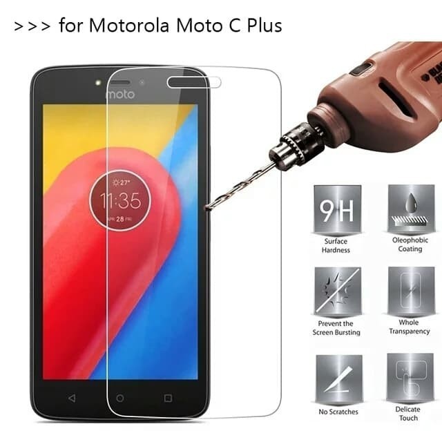 MOTO C PLUS | TEMPERED GLASS MOTOROLA MOTO C PLUS HIGH QUALITY - TG-CLEAR