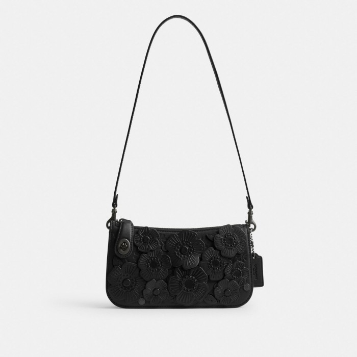 COACH ORIGINAL STORE 100% - Penn Shoulder Bag With Tea Rose