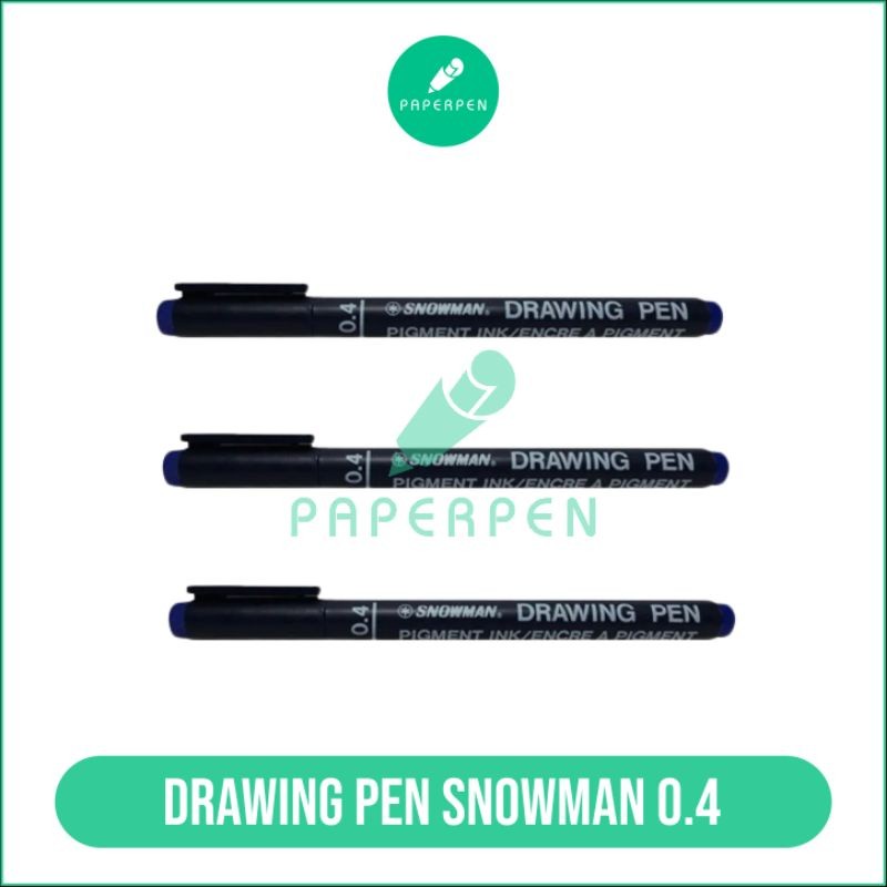 

(PRO_ATK) DRAWING PEN SNOWMAN 0.4