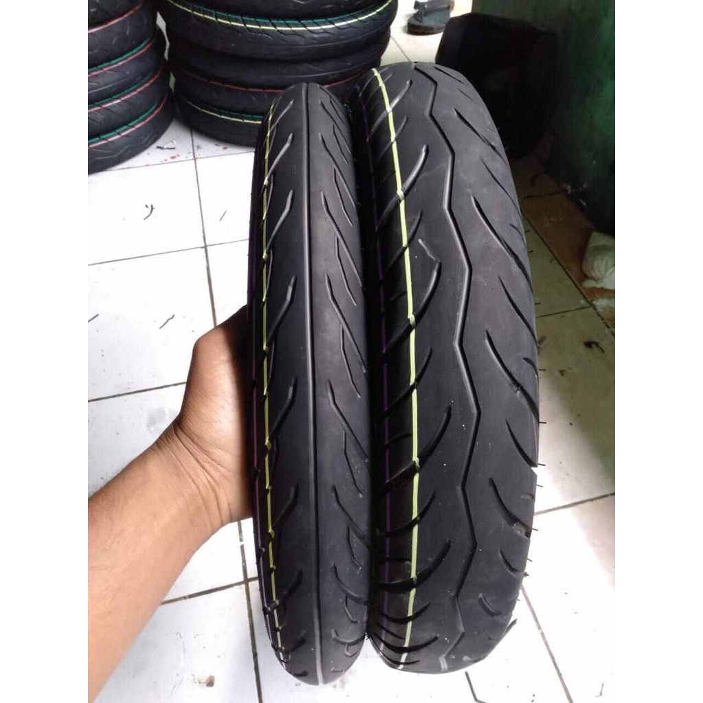 sepasang ban motor matic ring 14. Tubeless