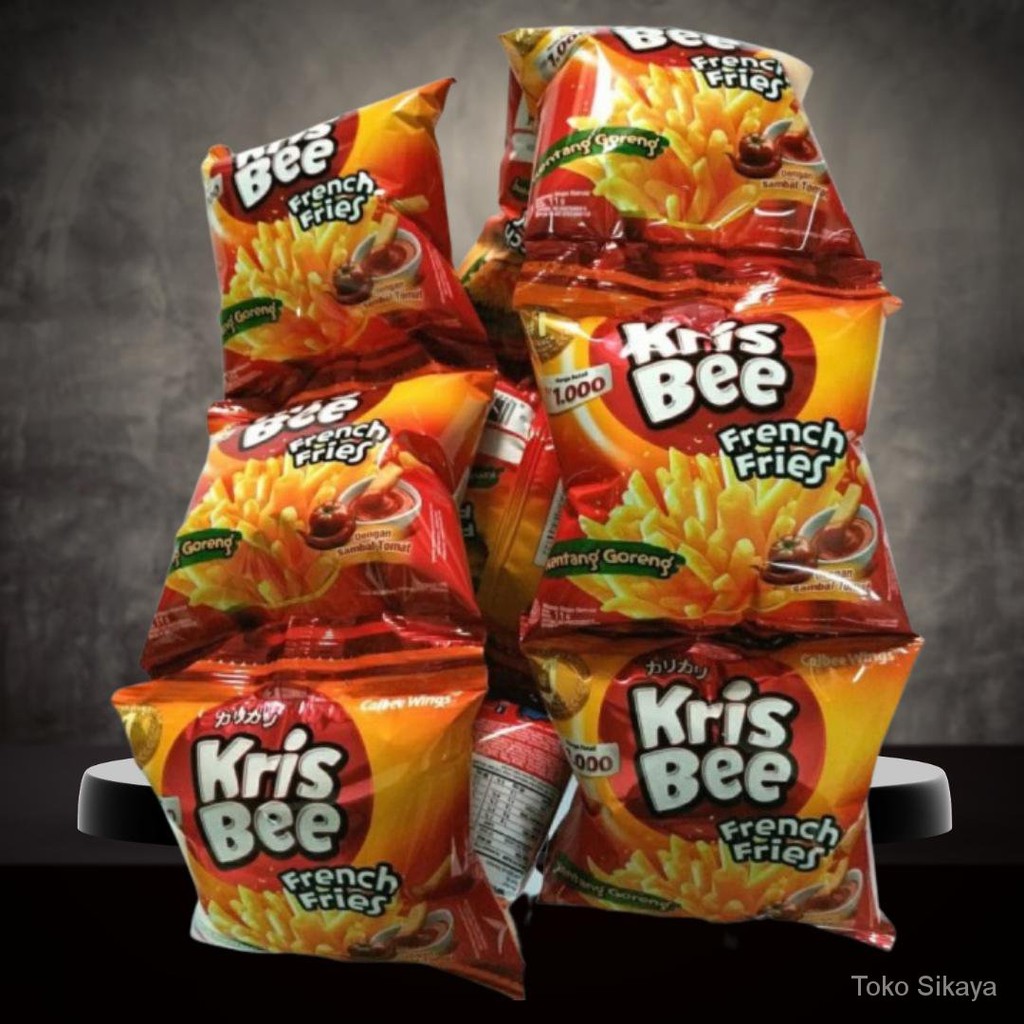 

Krisbee French Fries 11 gram. 1 Renceng isi 10 Pcs