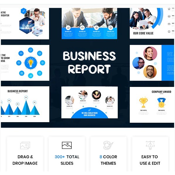 

NS Business Report Modern Powerpoint Template