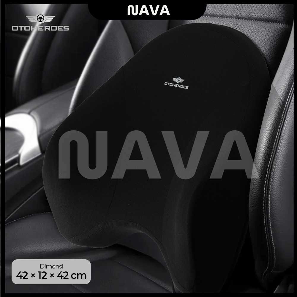 Bantal Penyangga Lumbar Support Mobil Memory Foam