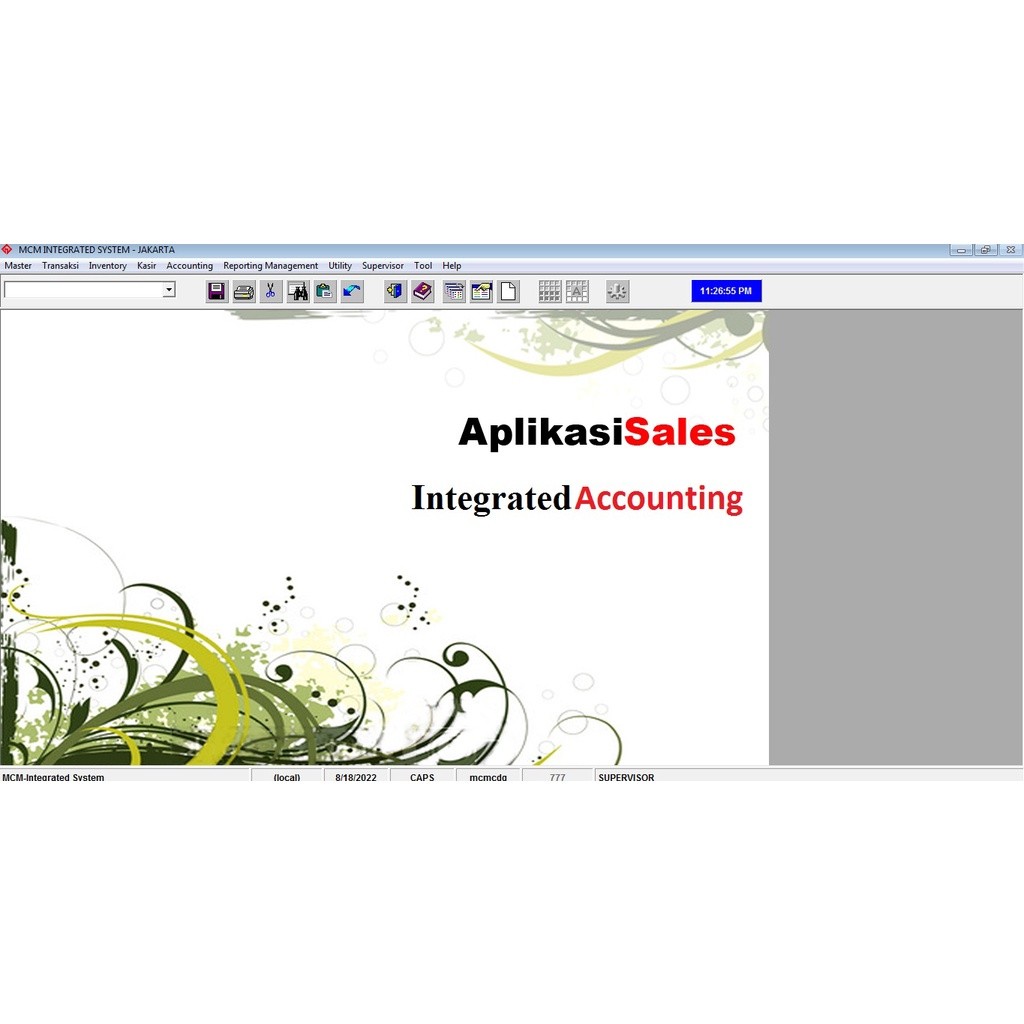 Source Code Software Toko + Integrated Akuntansi System