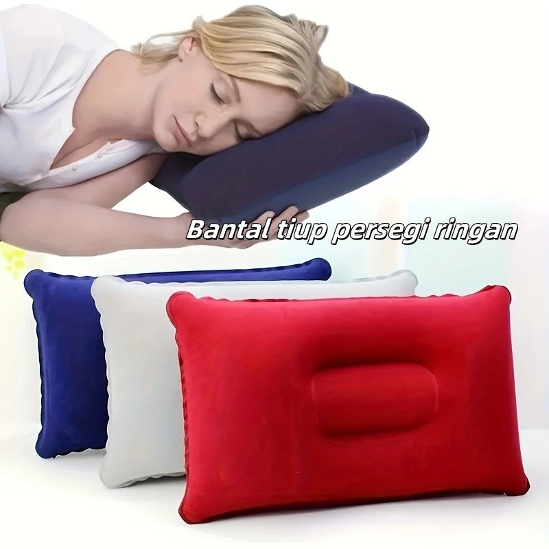 Bantal Angin Tiup/Bantal tiup persegi ringan/Bantal Angin Tiup Portable