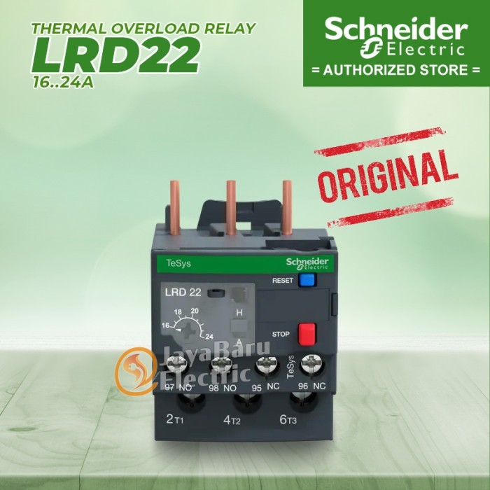 Thermal Overload Relay Schneider LRD-22 LRD22