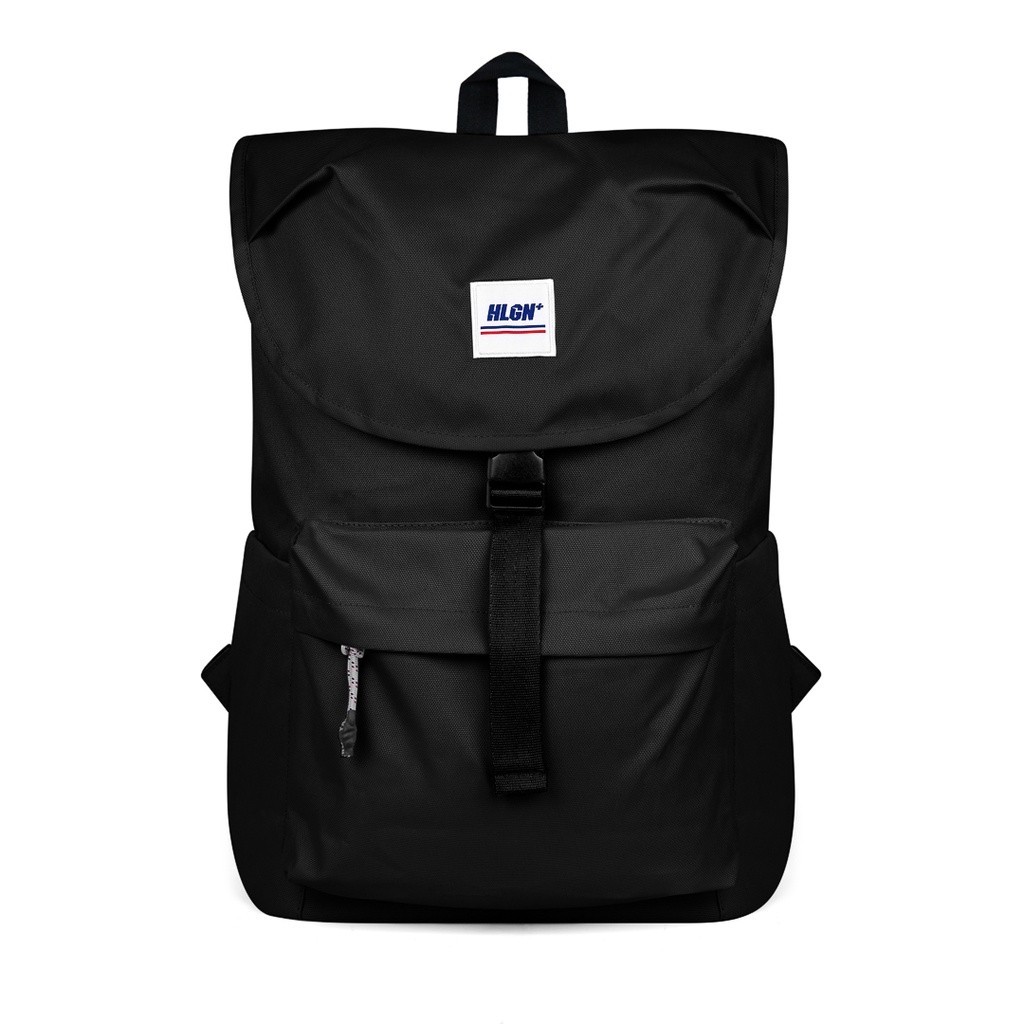 HOOLIGANS Backpack Seedorf Bag - Black Terlaris