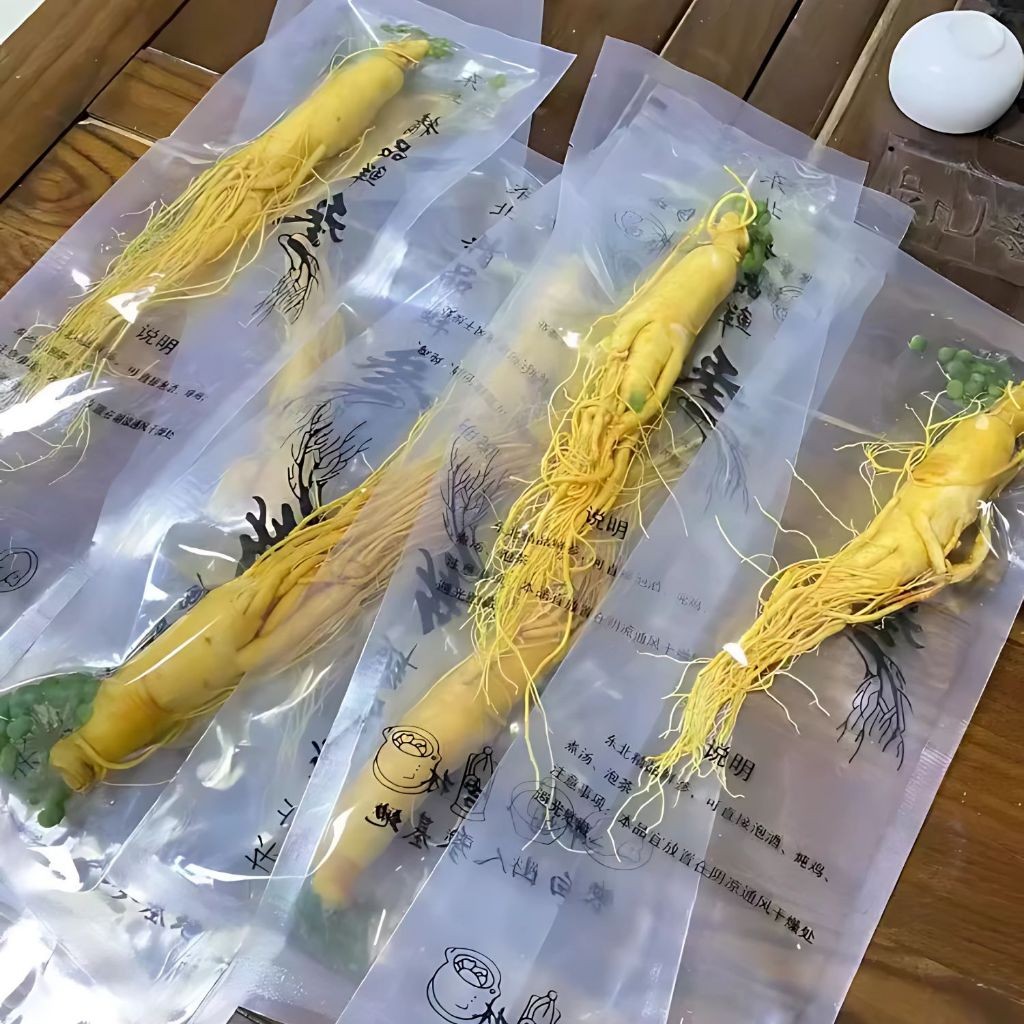 

(100gr) Akar Ginseng Import Asli Kemasan Vacuum / Ginseng Segar / Ginseng Herbal