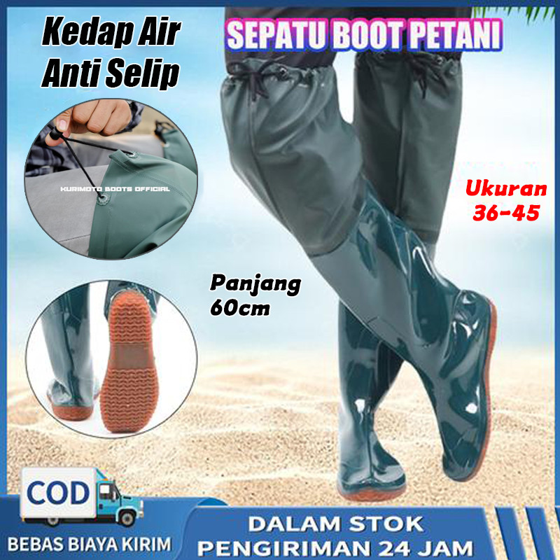Sepatu Boot Sawah Panjang Pria / sepatu but / Sepatu Boot Sawah Panjang Pria / sepatu mancing / sepa