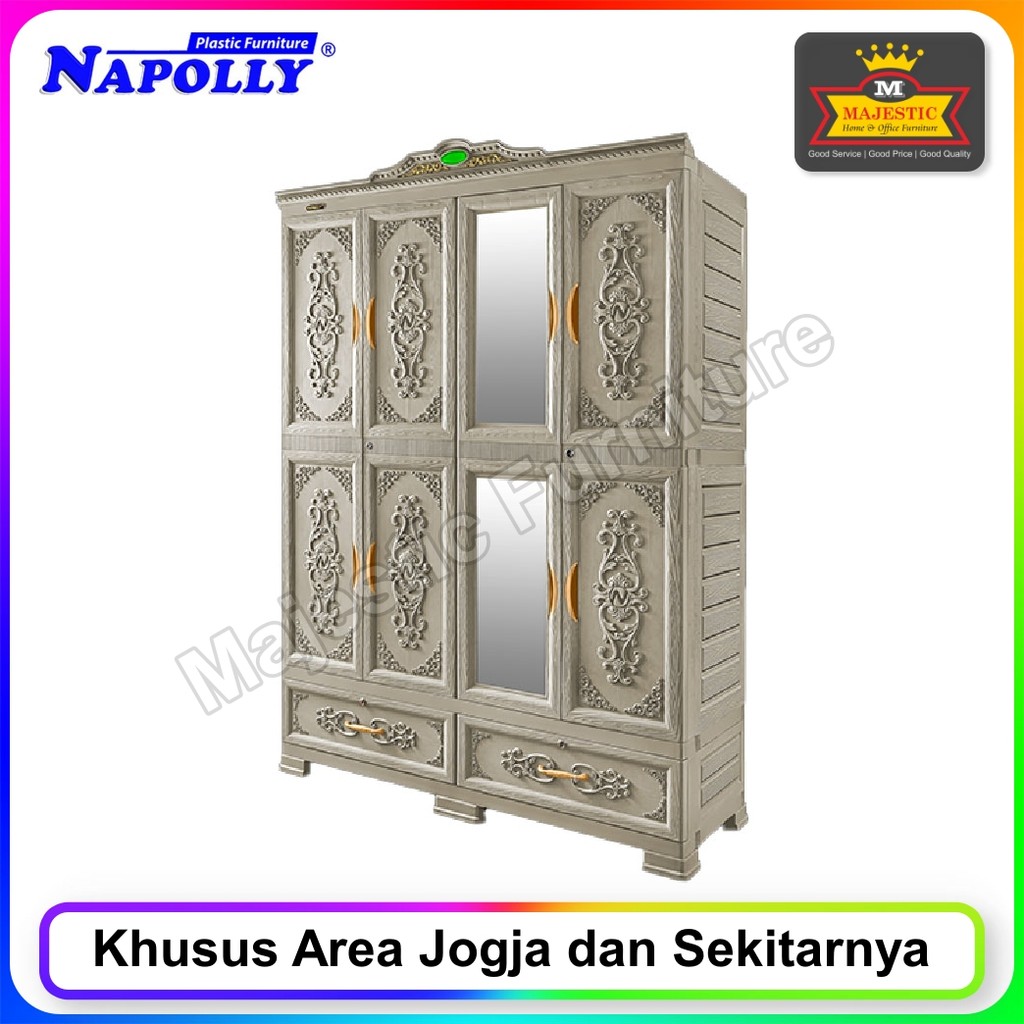 Lemari Plastik Napolly CABUKITA 4665 (Jogja)