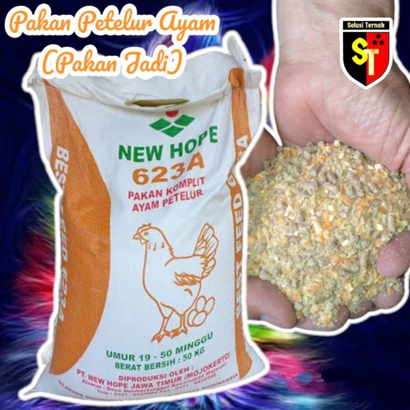 TERLARIS Pur Pakan Ayam Petelur 623 1Kg - Pakan Petelur Ayam COD