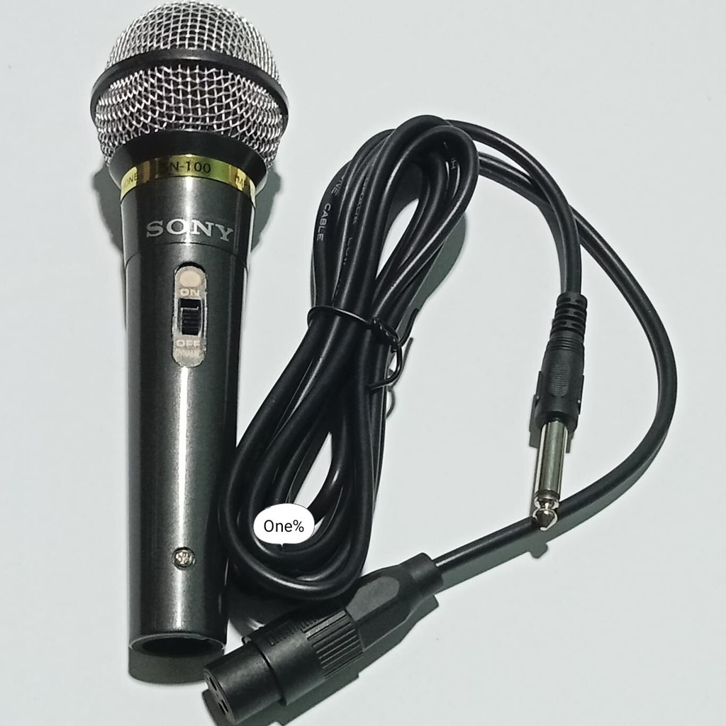 SERBA COD mic suara bagus mikrofon kabel karaoke vokal terbaik colokan besar
